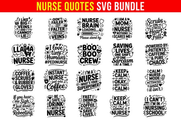 20 Nurse Quotes SVG Bundle Review: A Designer’s Real-World Take