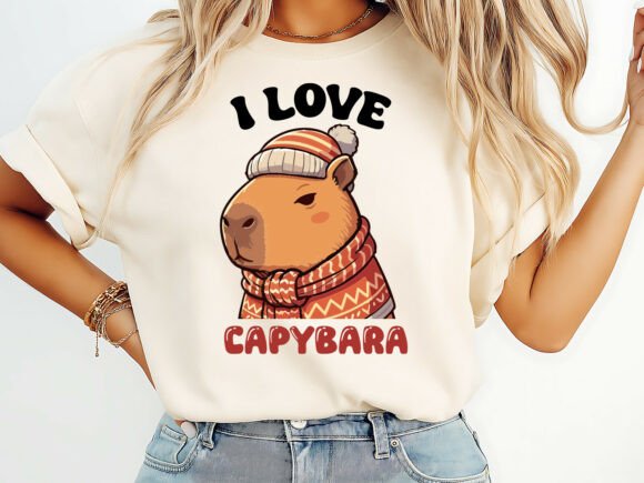 Cute I Love Capybara T-Shirt: A Designer’s Real-World Embroidery Review