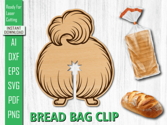 Fluffy Back Dog Butt Laser Bread Clip Review