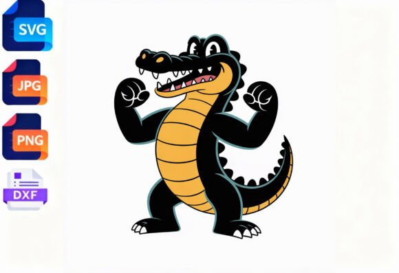 Funny Cartoon Alligator SVG File: A Designer’s Real-World Review