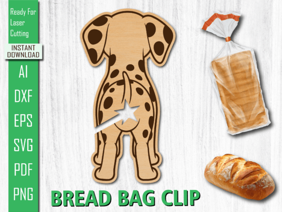 h1Dalmatian Dog Laser Bread Clip Design Review/h1