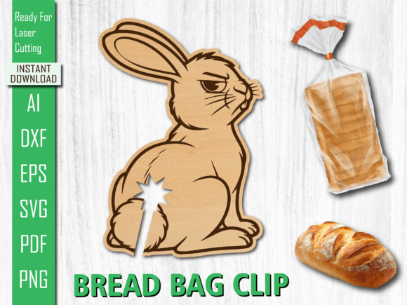 h1Rabbit Laser Cut Bread Bag Clip Review for Embroidery Designers/h1