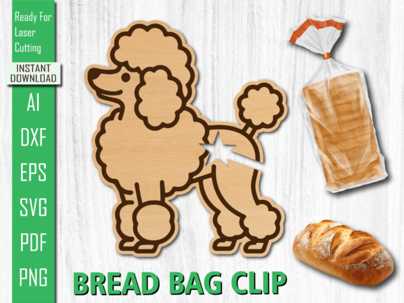 Laser Cut Curly Poodle Dog Bread Clip: A Designer’s Real-World Review