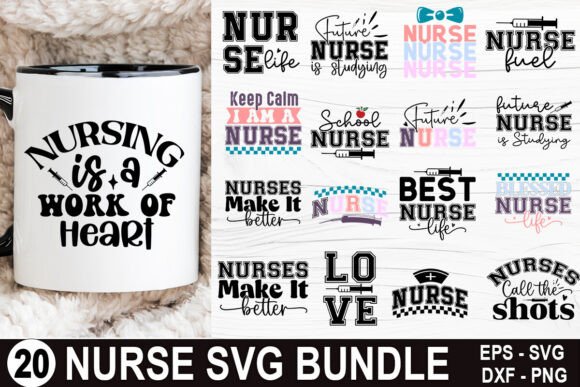 Nurse SVG T-Shirt Design Bundle Review
