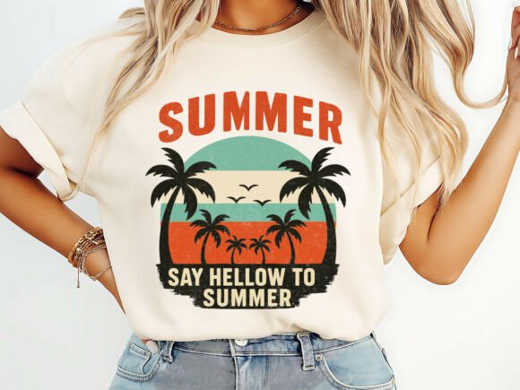 Say Hello to Summer Beach T-Shirt