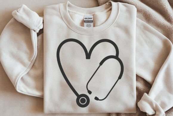 Stethoscope Heart SVG: A Nurse’s Touch for Embroidery Projects