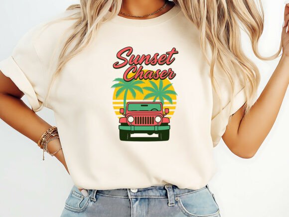 Sunset Chaser Palm Tree Adventure T-Shirt: A Designer’s Real-World Embroidery Review