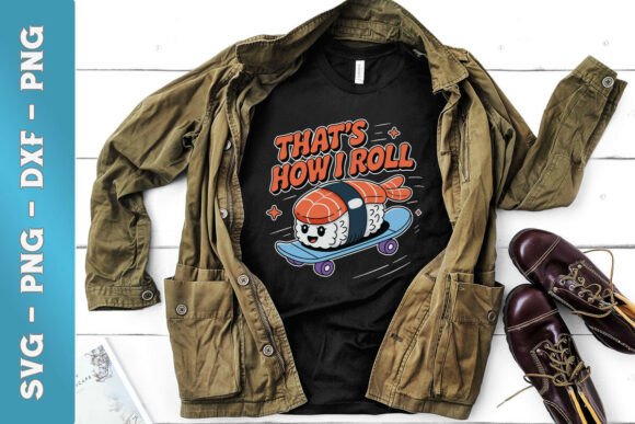 That's How I Roll – Funny Sushi Puns SVG Review for Real Embroidery Projects